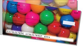 Gumball Joy Side Tear Design Checks