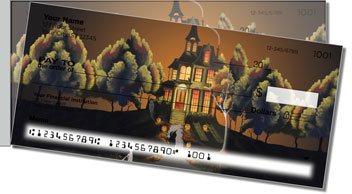 Halloween Art Side Tear Design Checks