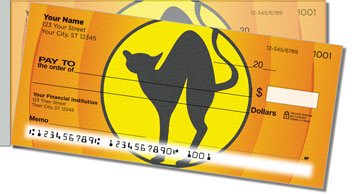 Halloween Side Tear 2 Personalized Checks