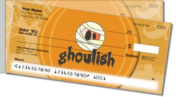 Halloween Thesaurus Side Tear Design Checks