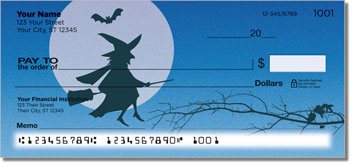 Halloween Witch Personalized Checks