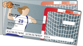 Handball Side Tear Personalized Checks