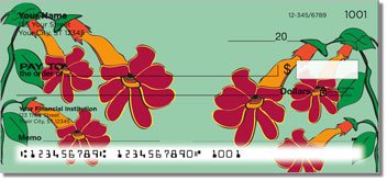 Hanging Flower Design Checks