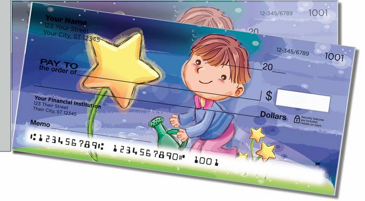 Happy Child Side Tear Personal Checks