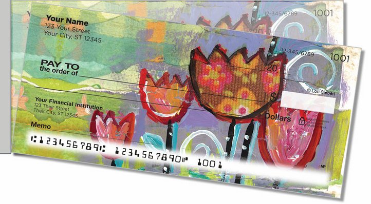 Happy Go Lucky Side Tear Personal Checks
