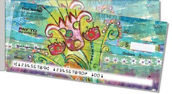 Happy Go Lucky Side Tear Personalized Checks