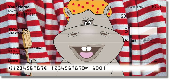 Happy Hippo Personal Checks