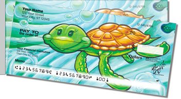 Happy Smiles Side Tear Personalized Checks