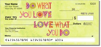 Happy Thoughts Personalized Checks