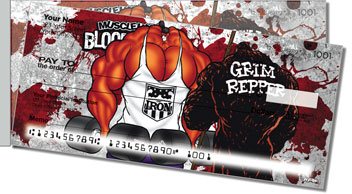 Hardcore Lifting Side Tear Personalized Checks