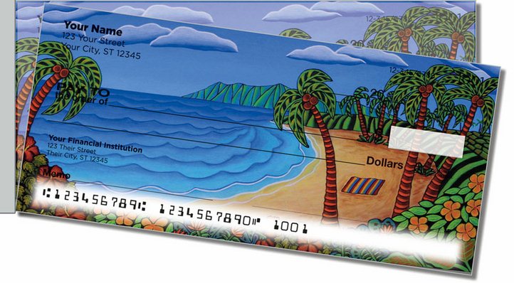 Hawaiian Flavor Side Tear Personal Checks