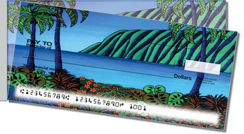 Hawaiian Flavor Side Tear Personalized Checks