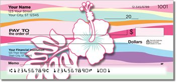 Hawaiian Hibiscus Design Checks