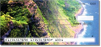 Hawaiian Landscape Personalized Checks
