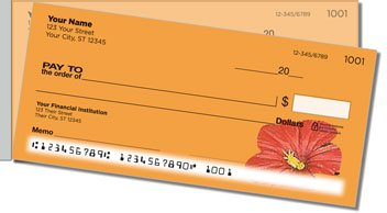 Hawaiian Lei Side Tear Design Checks