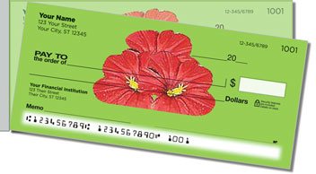 Hawaiian Lei Side Tear Personalized Checks