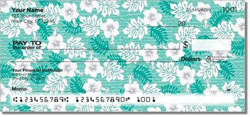 Hawaiian Print Design Checks