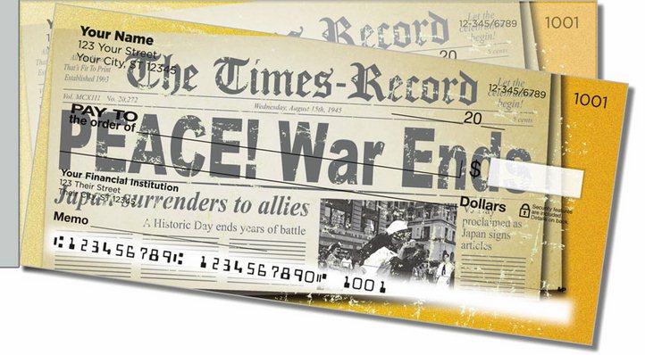 Headline Flashback Side Tear Personal Checks