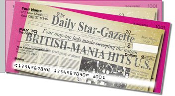 Headline Flashback Side Tear Personalized Checks