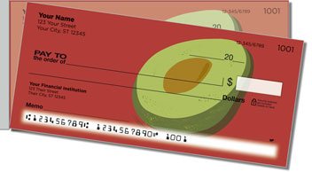 Healthy Eating Side Tear Personalized Checks