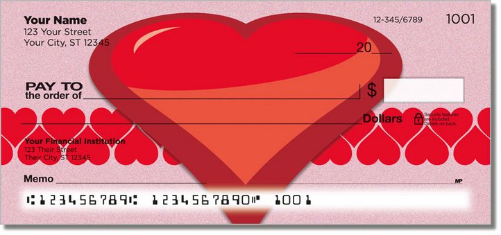 Heart Perspective Personal Checks