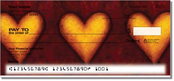Heart of Gold Personalized Checks
