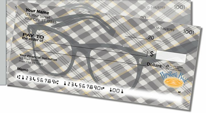Hipster Side Tear Personal Checks