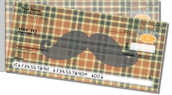 Hipster Side Tear Personalized Checks