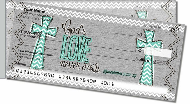 His Princess Side Tear Personal Checks