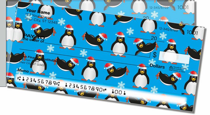 Holiday Fun Side Tear Personal Checks