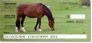Horse Personalized Checks