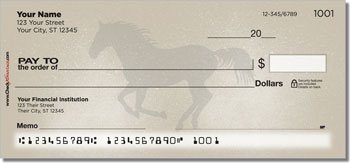 Horse Silhouette Design Checks