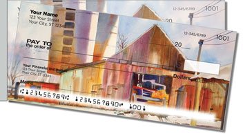 Houses and Barns Side Tear Design Checks