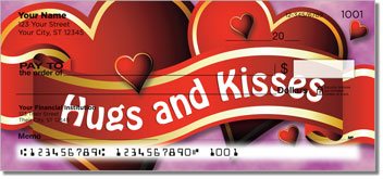 Hugs and Kisses Checks