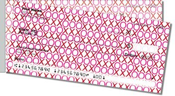 Hugs and Kisses Side Tear Design Checks
