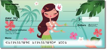 Hula Girl Design Checks