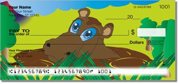 Hungry Hippo Personalized Checks