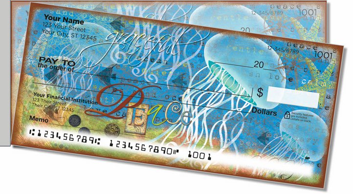 Hutto Sea Life Side Tear Personal Checks