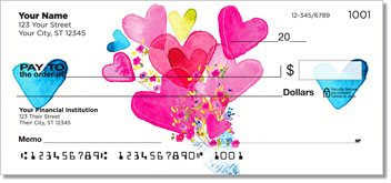 I Heart You Checks