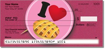 I Love Food Design Checks