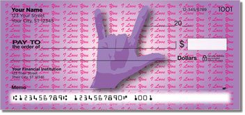 I Love You Design Checks