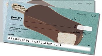 Ice Cream Side Tear Personalized Checks