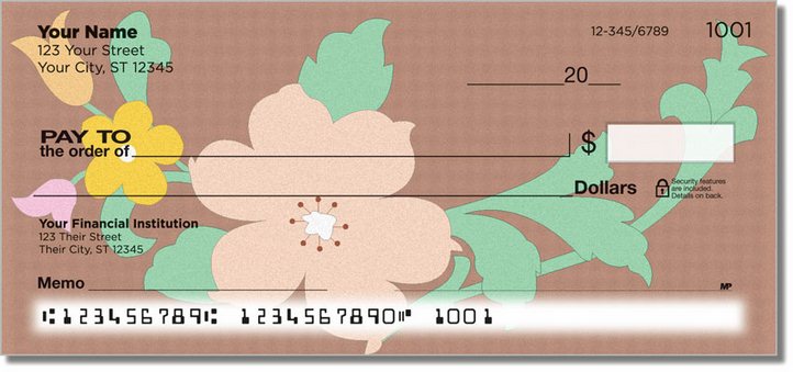 In Full Bloom Personal Checks