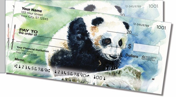 In Nature Side Tear Personal Checks
