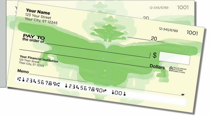 Inkblot Side Tear Personal Checks