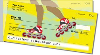 Inline Skating Side Tear Design Checks