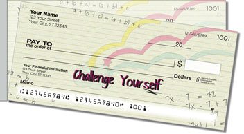 Inspiring Doodle Side Tear Design Checks