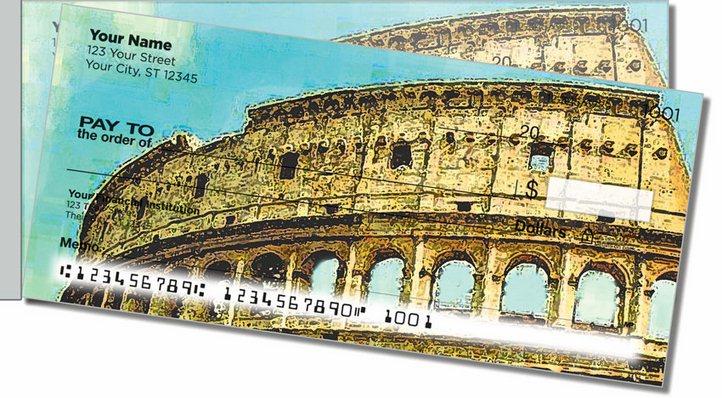 Italia Side Tear Personal Checks