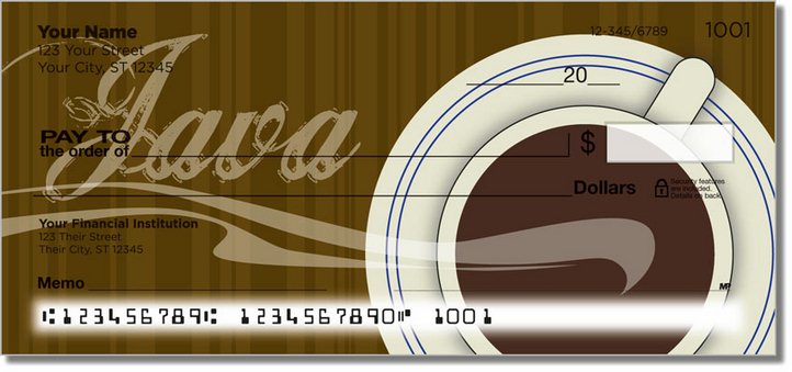 Java Love Personal Checks