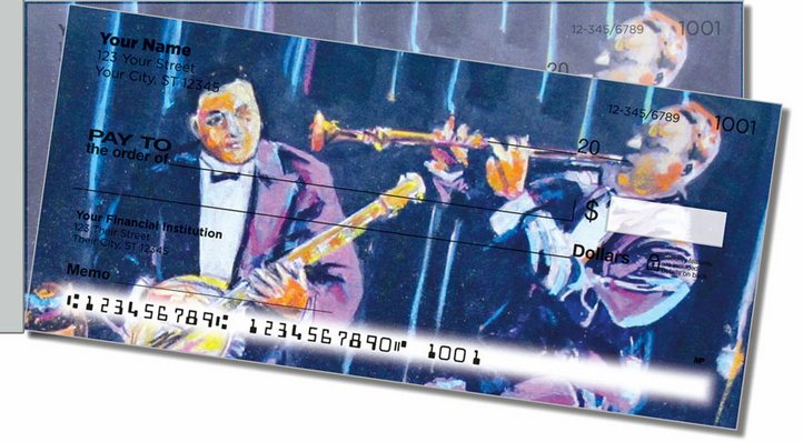 Jazz Age Side Tear Personal Checks